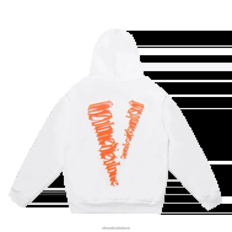 sk Vlone muži Juice wrld lumin mikina s kapucňou biela 6PZ4N2 top