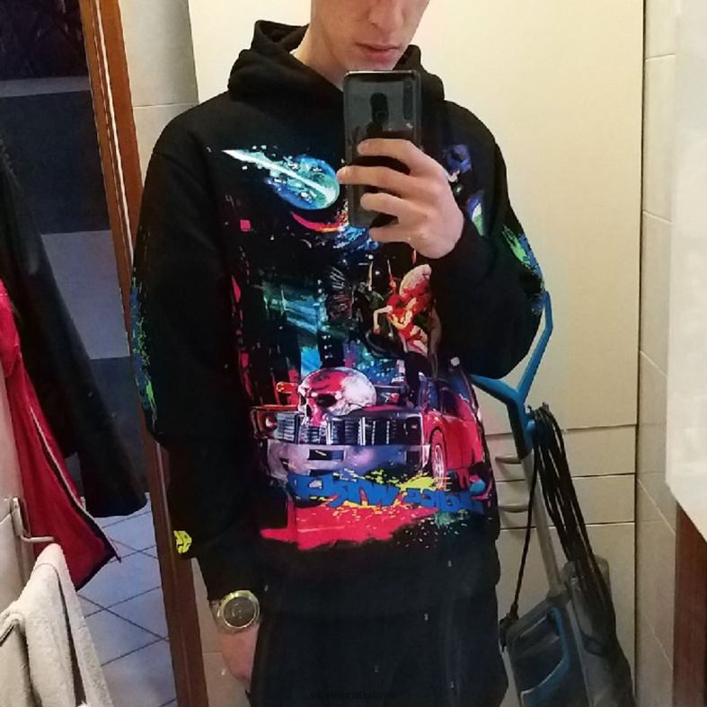 sk Vlone muži Kozmická mikina s kapucňou juice wrld 6PZ4N19 top