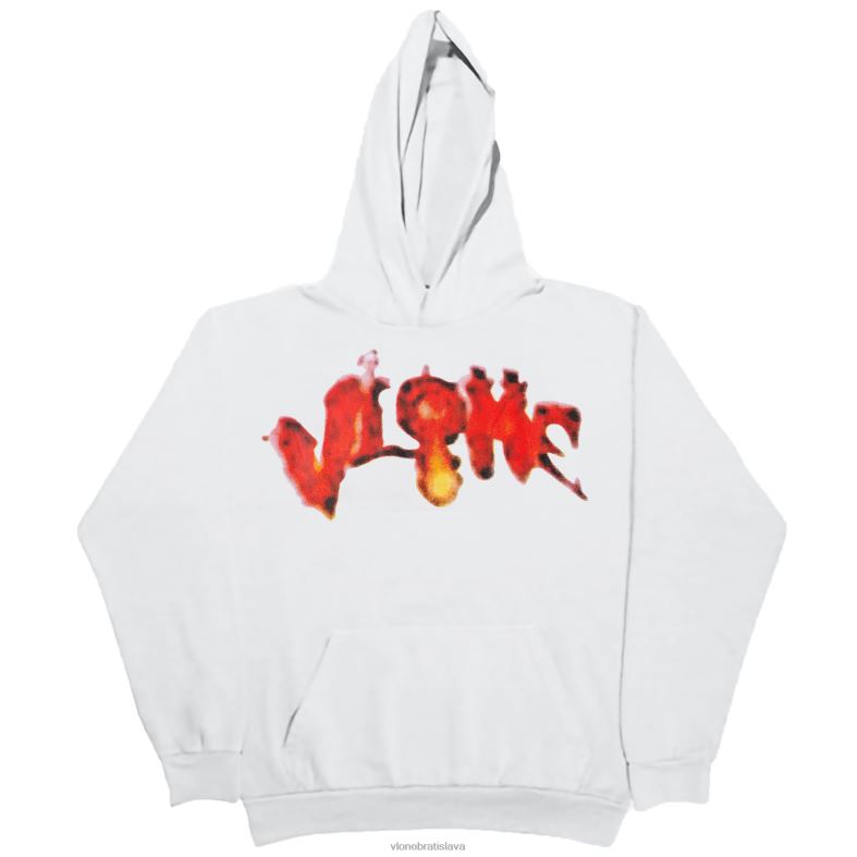 sk Vlone muži halloween horiaca tekvica s kapucňou biela 6PZ4N41 top