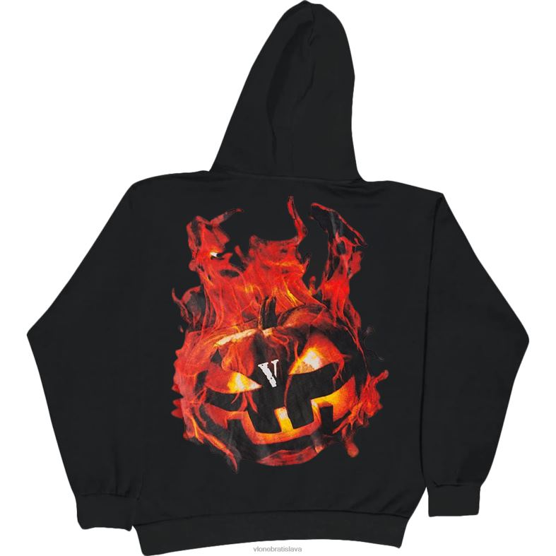 sk Vlone muži halloween horiaca tekvica s kapucňou čierna 6PZ4N40 top