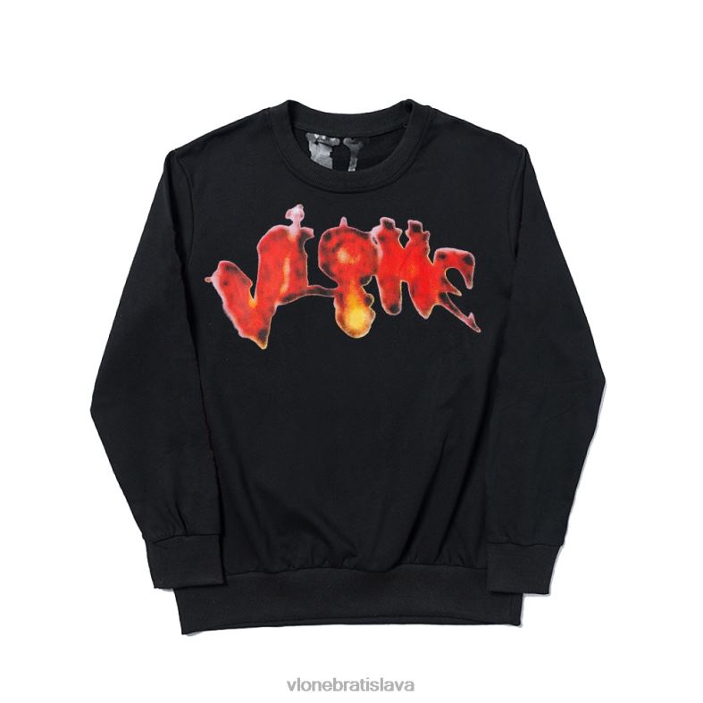 sk Vlone muži halloween horiaca tekvicová mikina biela 6PZ4N385 top