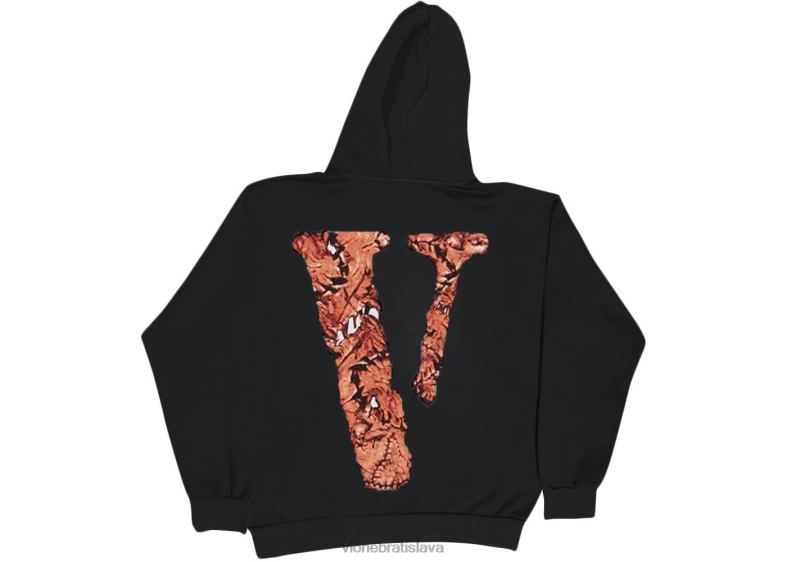sk Vlone muži kodak black kb black mikina s kapucňou 6PZ4N50 top