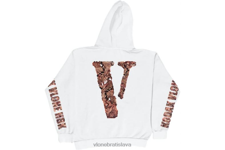 sk Vlone muži kodak čierna zombie biela mikina s kapucňou 6PZ4N49 top