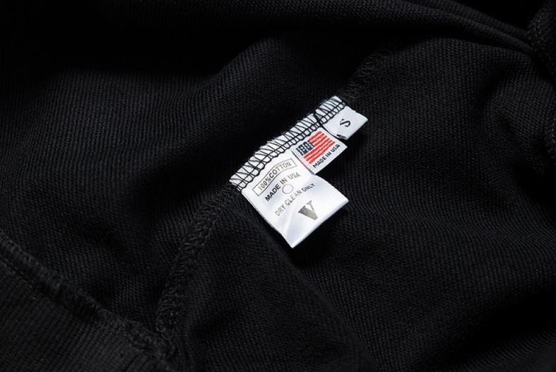 sk Vlone muži sivobiela mikina čierna 6PZ4N386 top