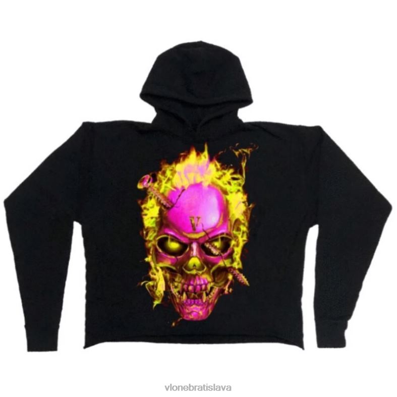 sk Vlone muži vyskakovacia fialová mikina s kapucňou houston texas čierna 6PZ4N91 top