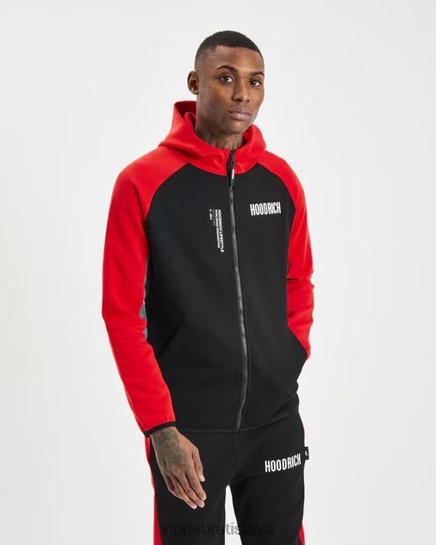 sk Vlone muži hoodrich black red og phaze track top tepláková súprava s kapucňou 6PZ4N373 top