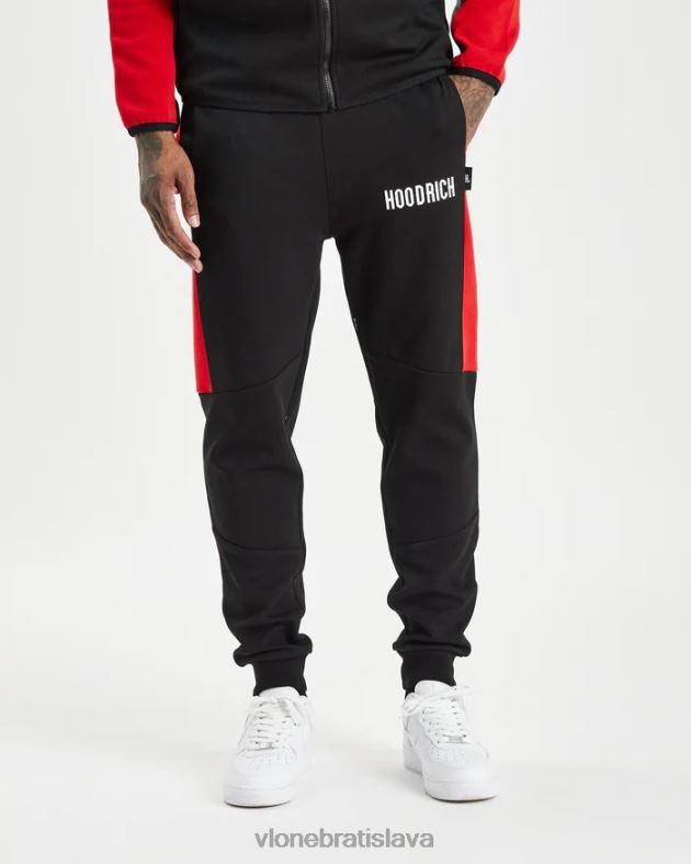 sk Vlone muži hoodrich black red og phaze track top tepláková súprava s kapucňou 6PZ4N373 top