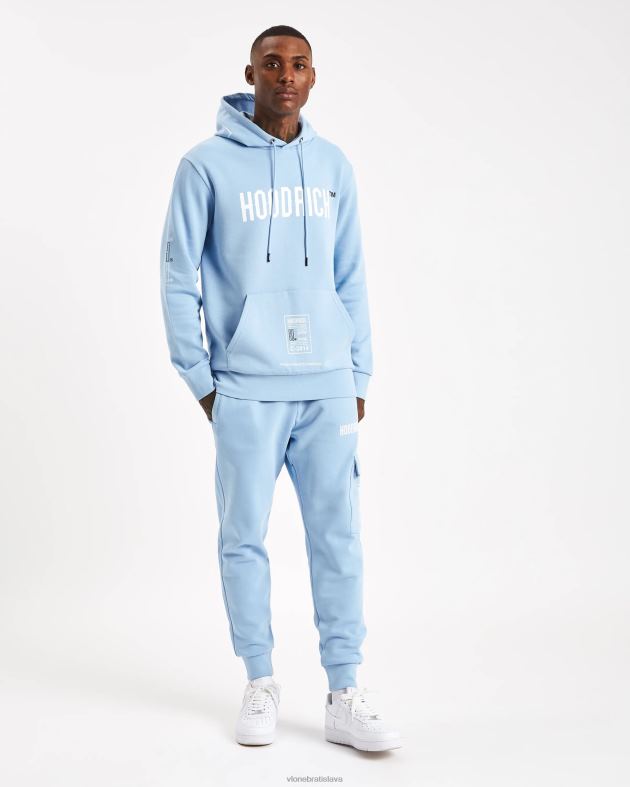 sk Vlone muži hoodrich og akira v6 cargo tepláková súprava baby blue 6PZ4N372 top