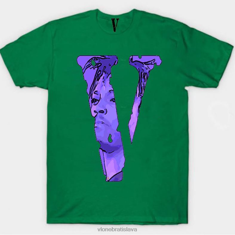 sk Vlone muži Juice wrld legends never die t shirt front 6PZ4N145 top