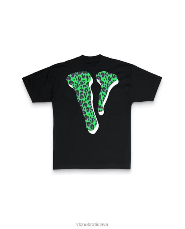 sk Vlone muži Rodman gepard tričko čierne 6PZ4N137 top