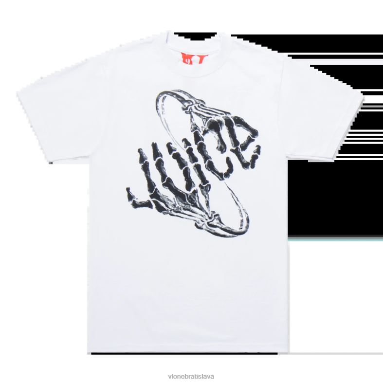 sk Vlone muži šťava wrld bones tee white 6PZ4N123 top