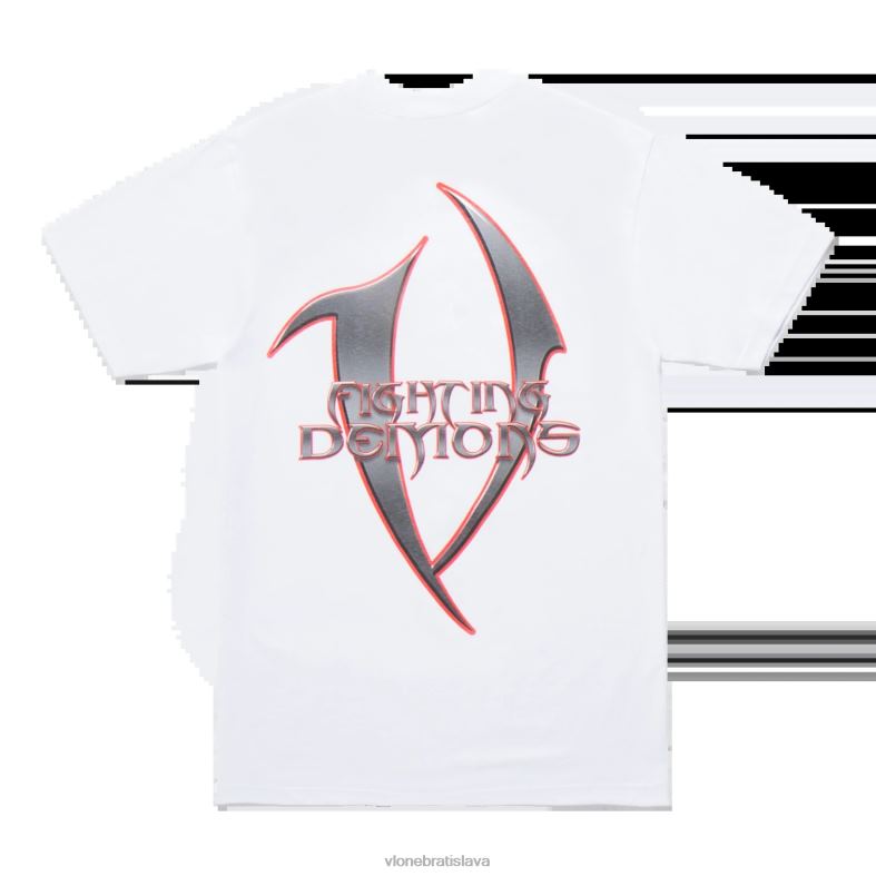 sk Vlone muži šťava wrld čepeľ tee biela 6PZ4N120 top