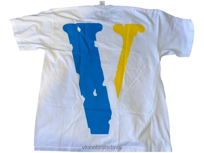 sk Vlone muži awge a$ap rocky štokholmské biele tričko 6PZ4N216 top