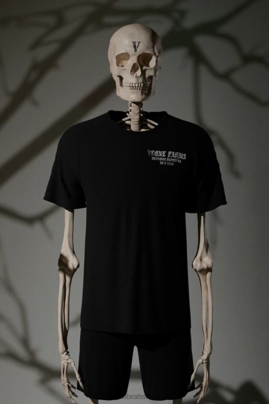 sk Vlone muži demonfire tričko čierne 6PZ4N114 top