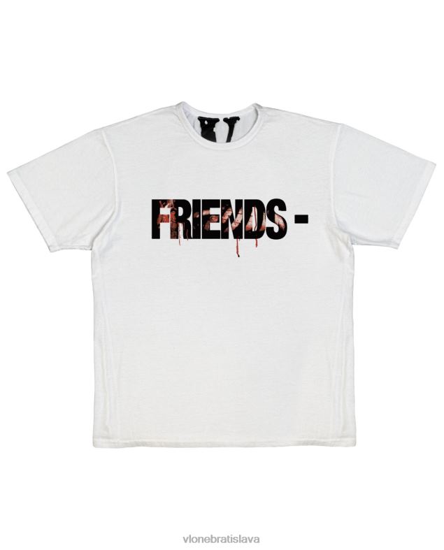 sk Vlone muži držať nepriateľov blízko tričko biele 6PZ4N165 top