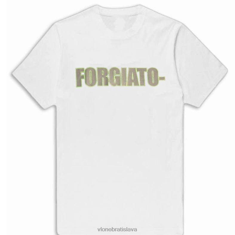 sk Vlone muži forgiato biele tričko 6PZ4N209 top