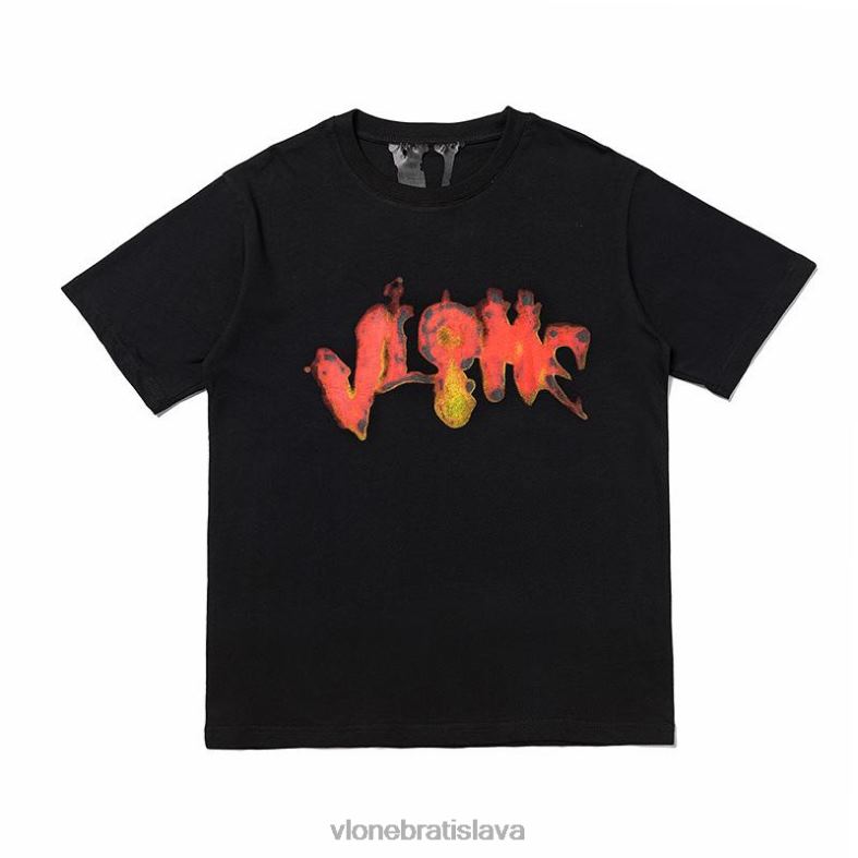 sk Vlone muži halloween horiace tekvicové tričko čiernej farby 6PZ4N174 top
