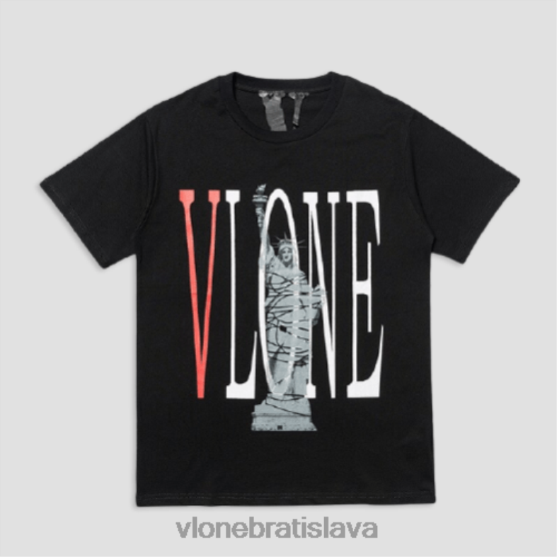 sk Vlone muži hip-hopové tričko so sochou slobody 6PZ4N299 top