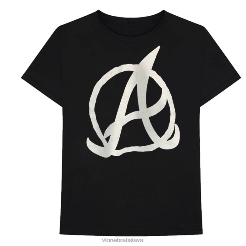 sk Vlone muži čierne tričko atlanta braves 6PZ4N179 top