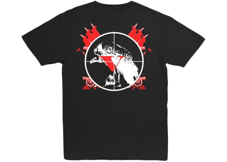 sk Vlone muži čierne tričko kodak black 47 6PZ4N197 top