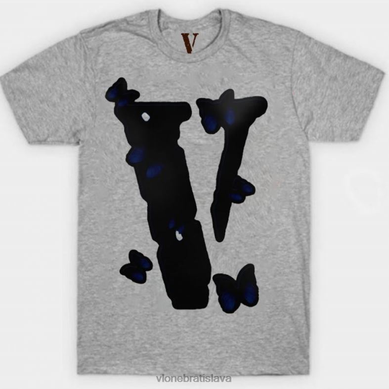 sk Vlone muži čierne tričko s motýlikom 6PZ4N272 top