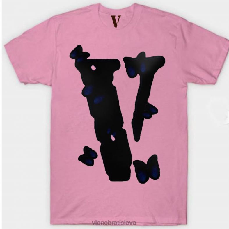 sk Vlone muži čierne tričko s motýlikom 6PZ4N272 top