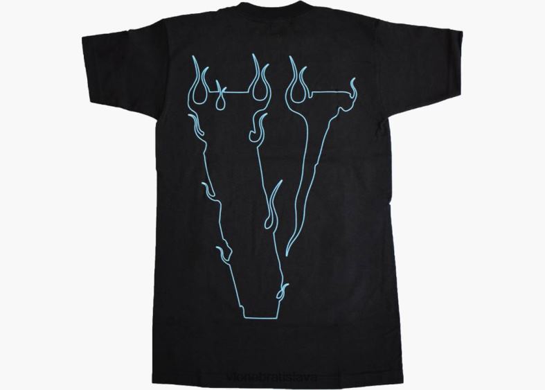 sk Vlone muži interscope records f&f čierne tričko 6PZ4N217 top