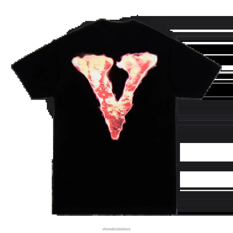 sk Vlone muži juice wrld horák tee black 6PZ4N122 top