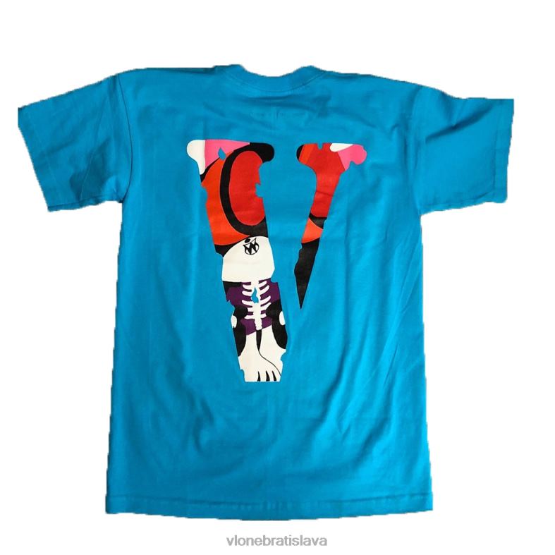 sk Vlone muži modré tričko miami vice 6PZ4N230 top