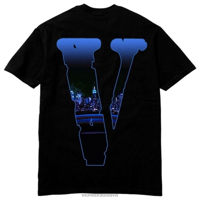 sk Vlone muži pop dymové ozbrojené a nebezpečné tričko 6PZ4N131 top