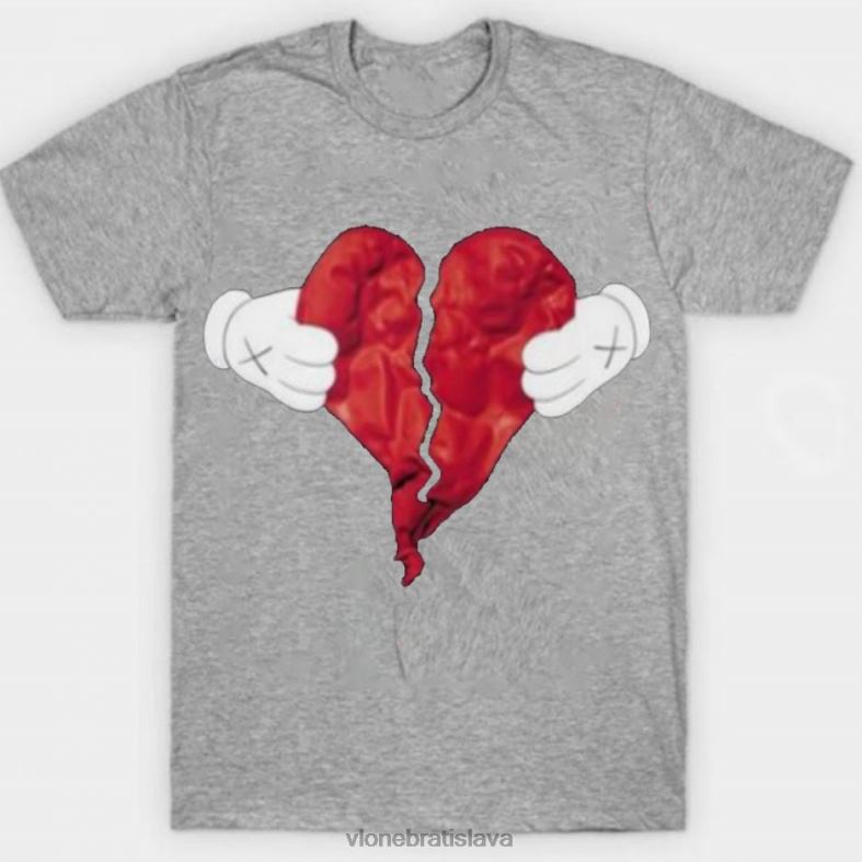 sk Vlone muži tričko so zlomeným srdcom 6PZ4N293 top