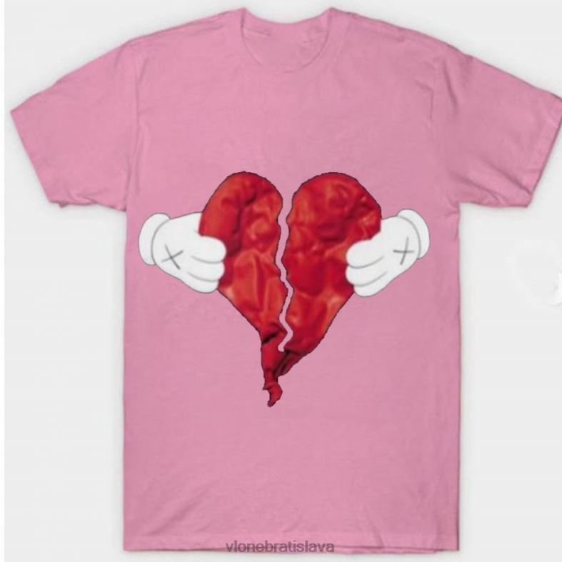 sk Vlone muži tričko so zlomeným srdcom 6PZ4N293 top