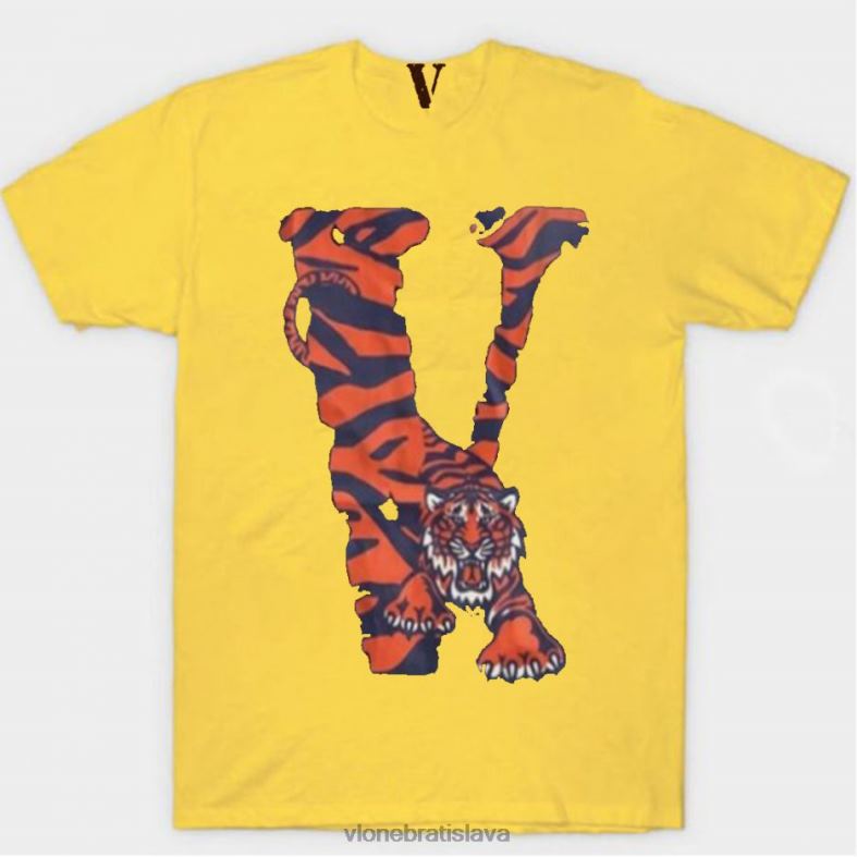 sk Vlone muži tričko v tvare tigra 6PZ4N270 top