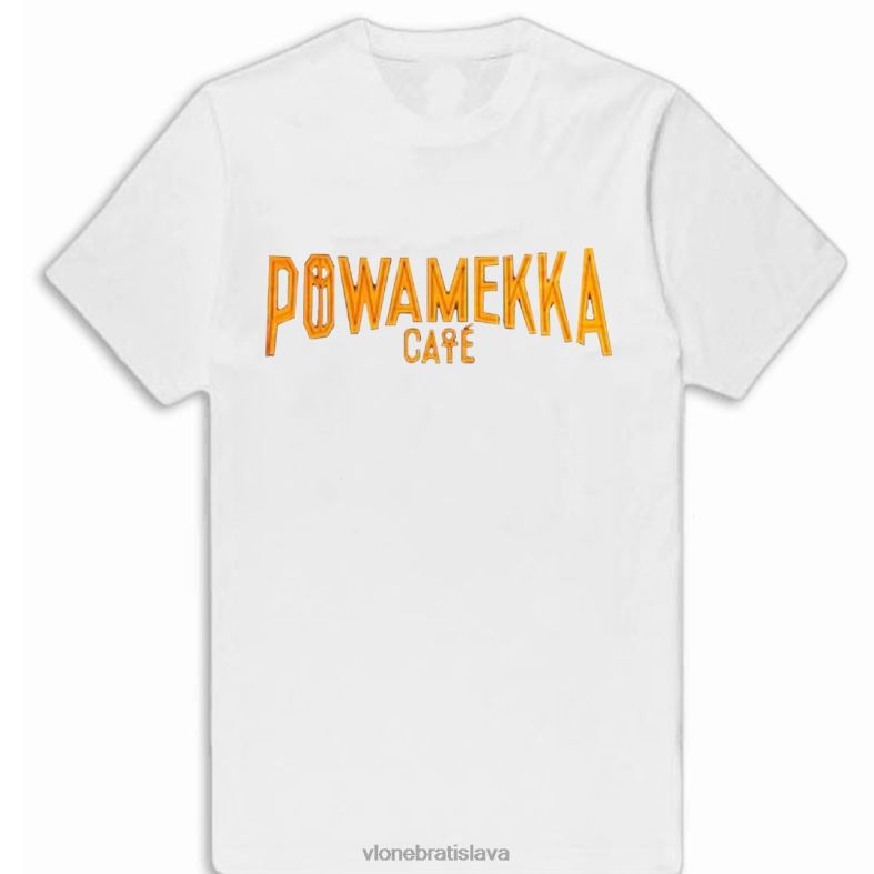 sk Vlone muži tupac powamekka cafe biele tričko 6PZ4N192 top