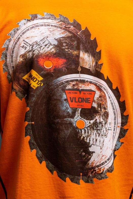 sk Vlone muži zhrdzavené zásobné tričko 6PZ4N110 top